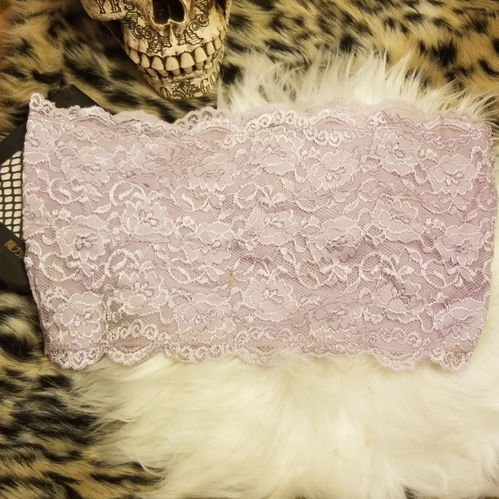 TUBE BABY Soft Violet Lace TOP